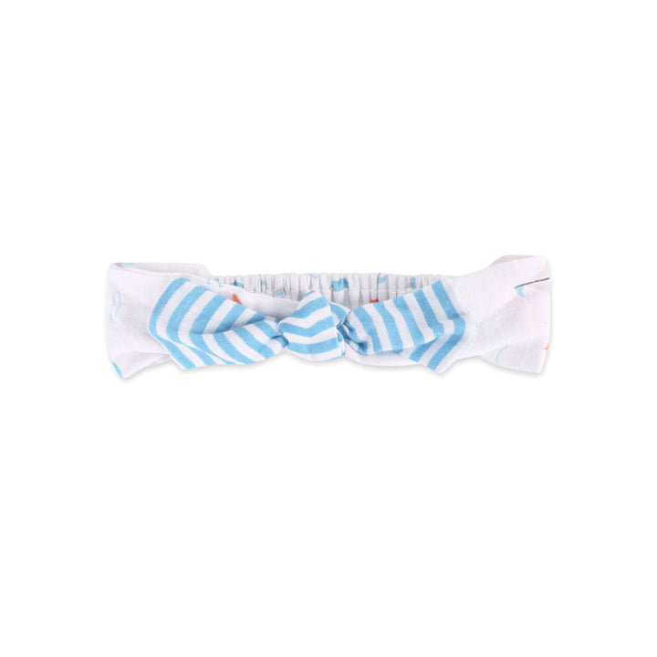 Sailboat Whales Baby Bubble Romper + Headband (Organic)