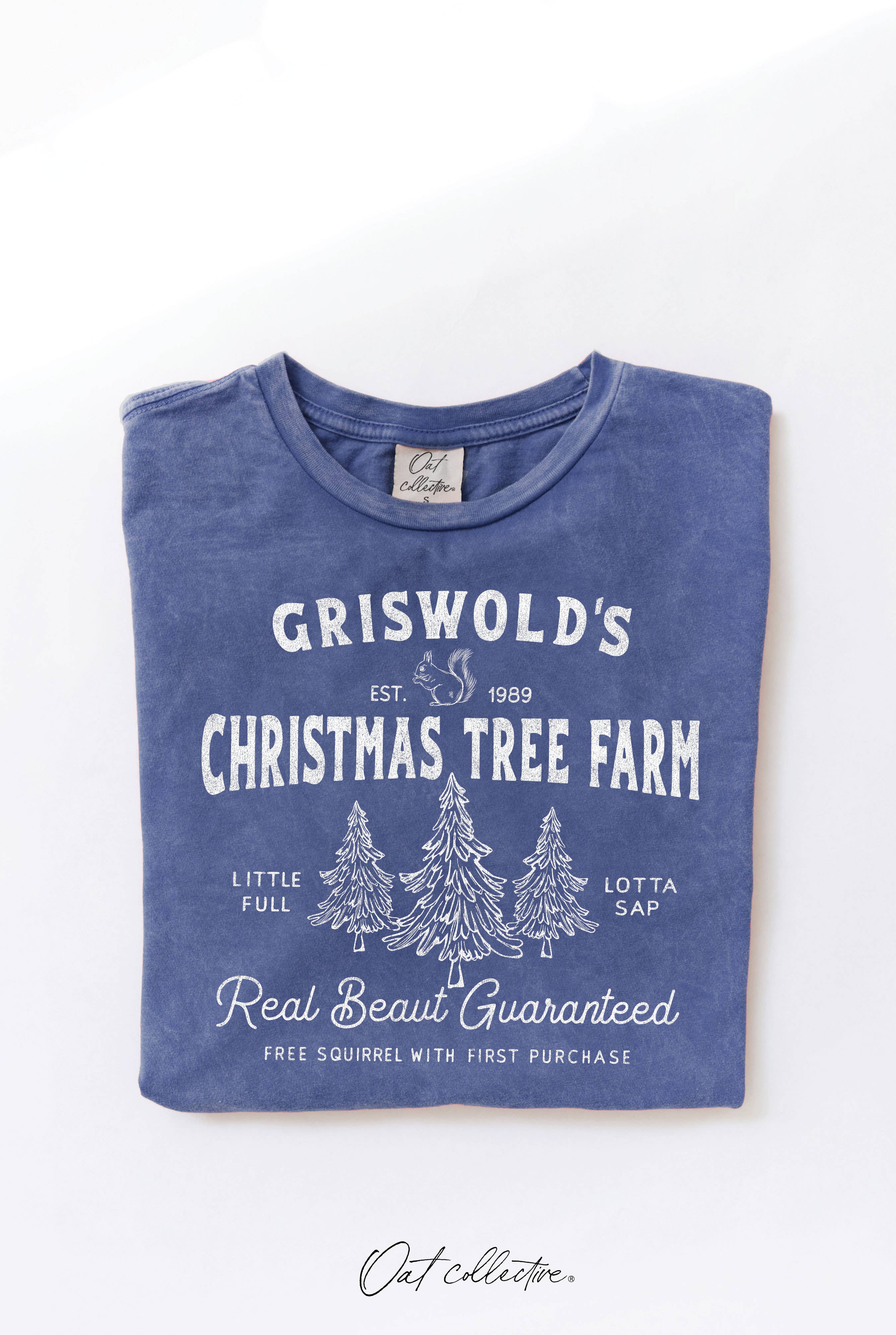 GRISWOLD'S CHRISTMAS TREE FARM  Mineral Graphic Top