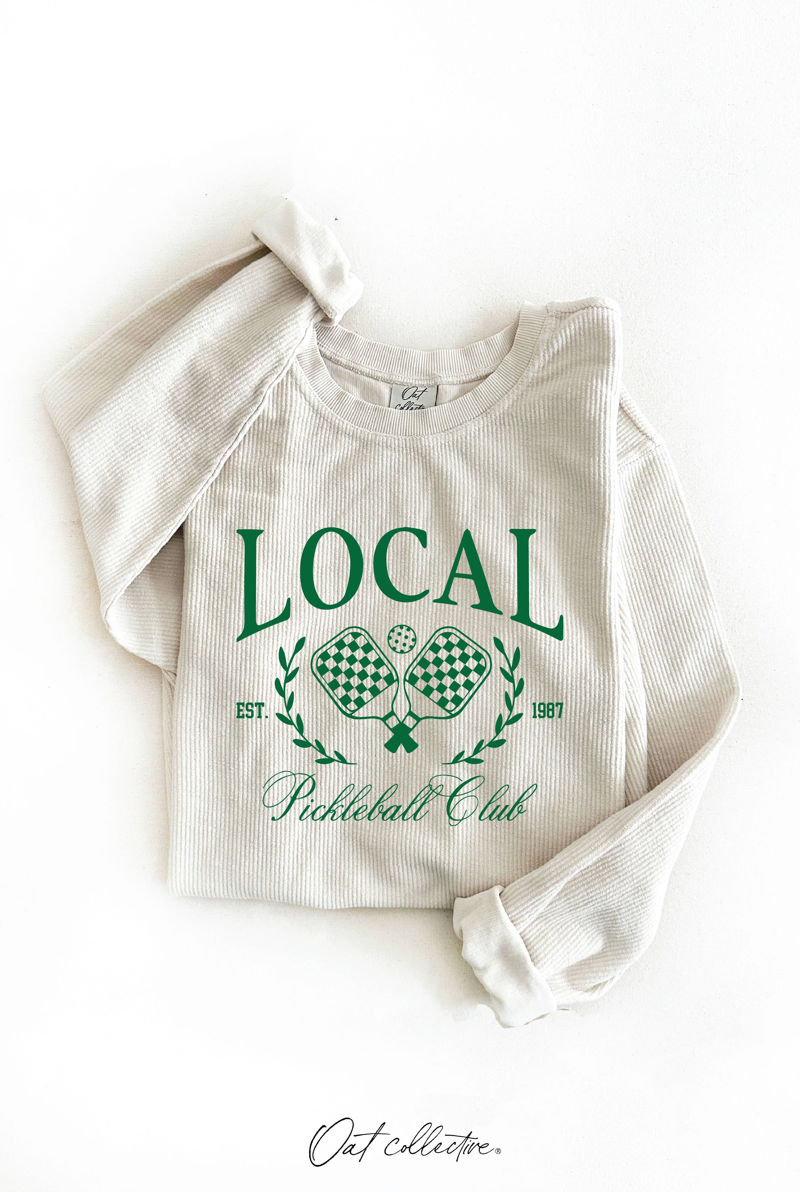 LOCAL PICKLEBALL CLUB   Thermal Vintage Pullover
