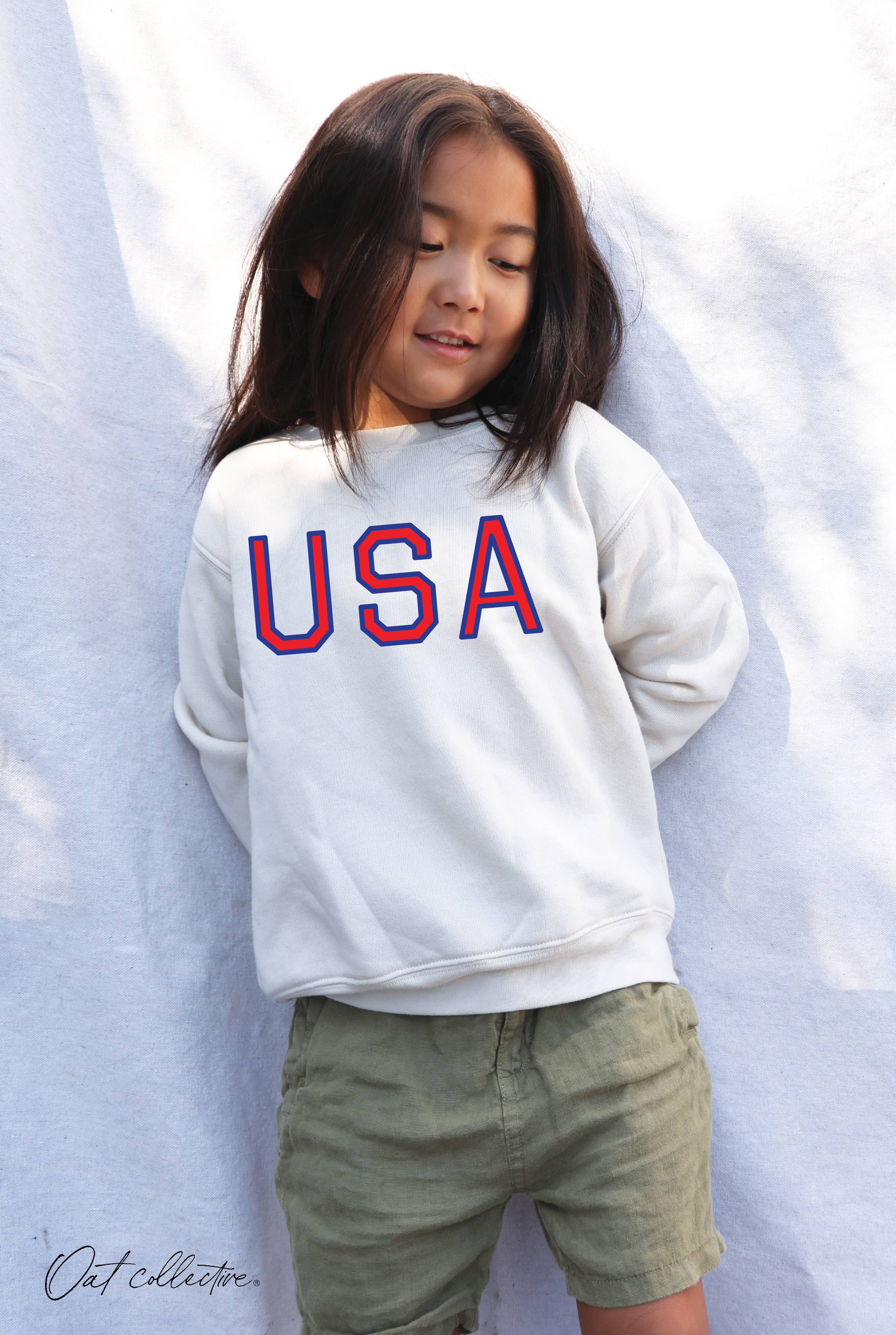 USA Toddler Unisex Graphic Sweatshirt