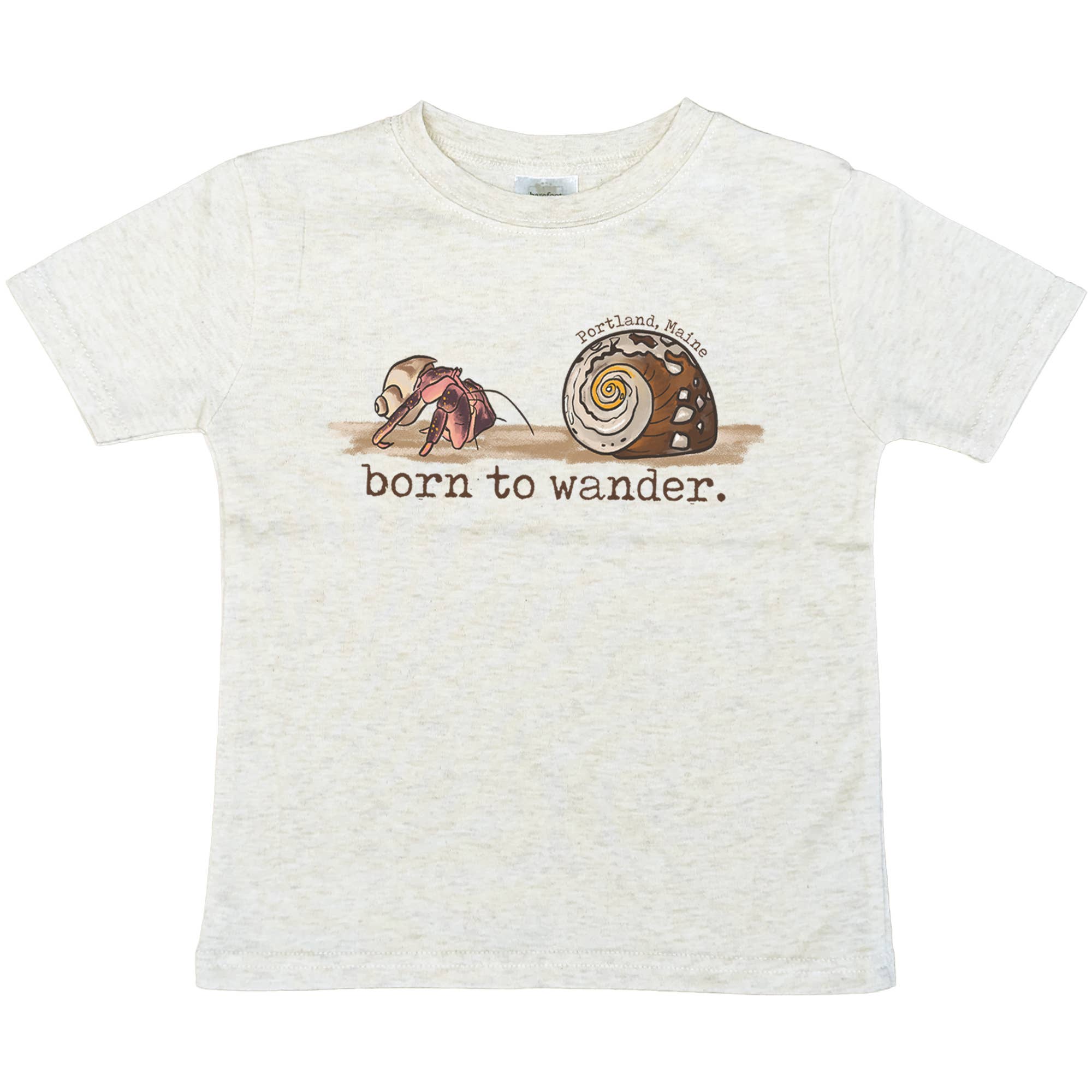 CUSTOM Hermit Crab Custom Coastal Beach Tee for Kids