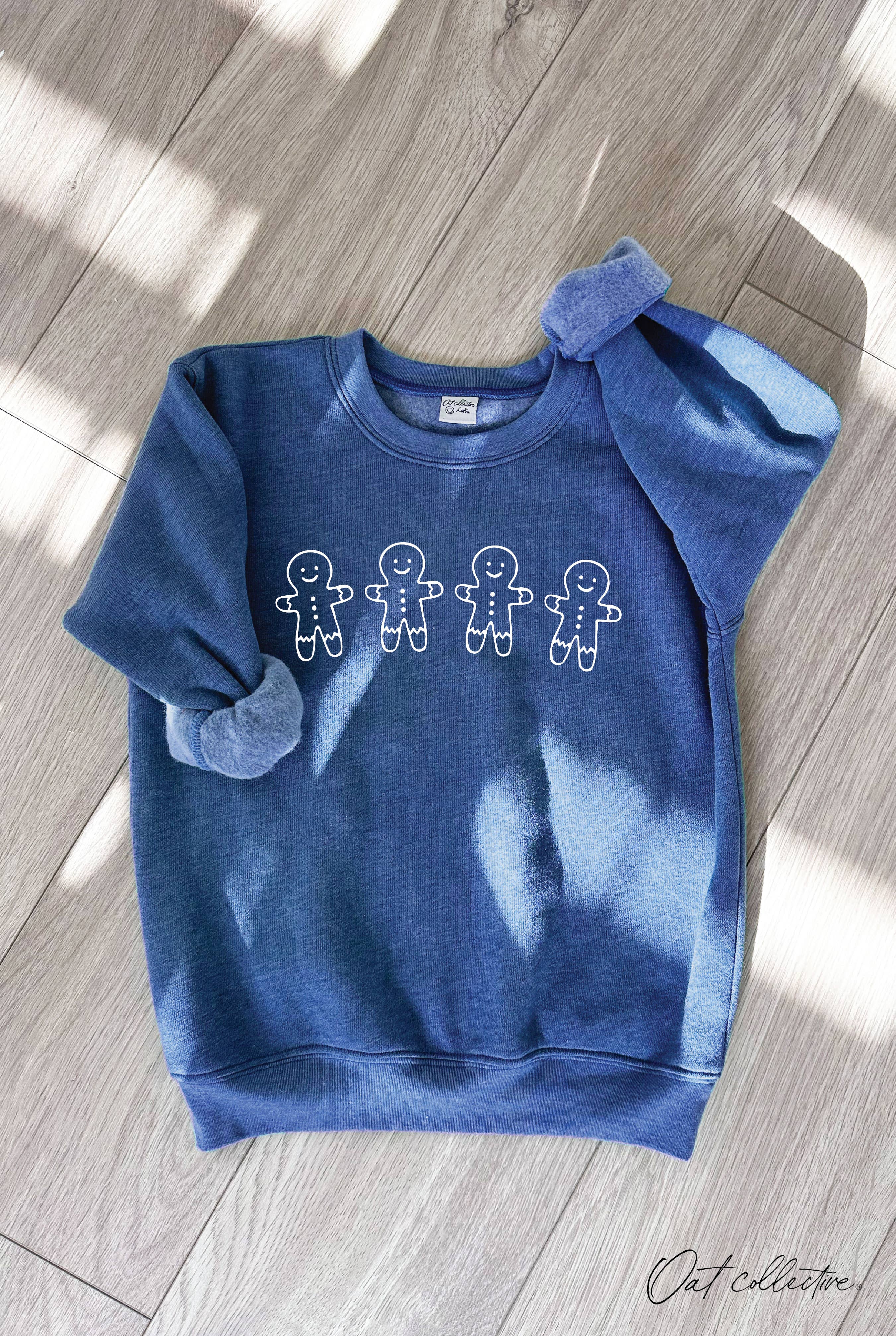 GINGERBREAD ROW  Unisex Youth Graphic Sweatshirt