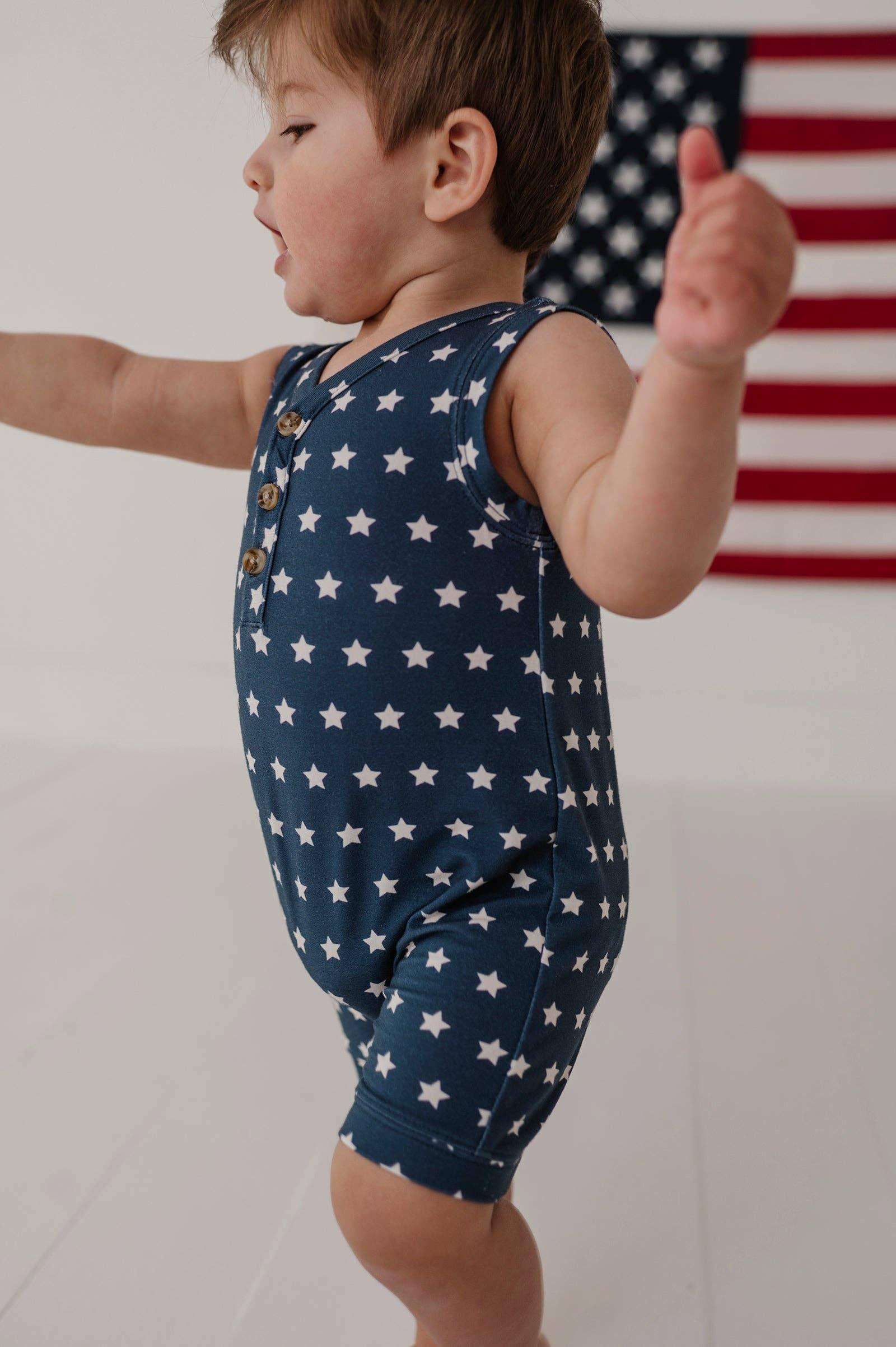Babysprouts Boy's Sleeveless Romper