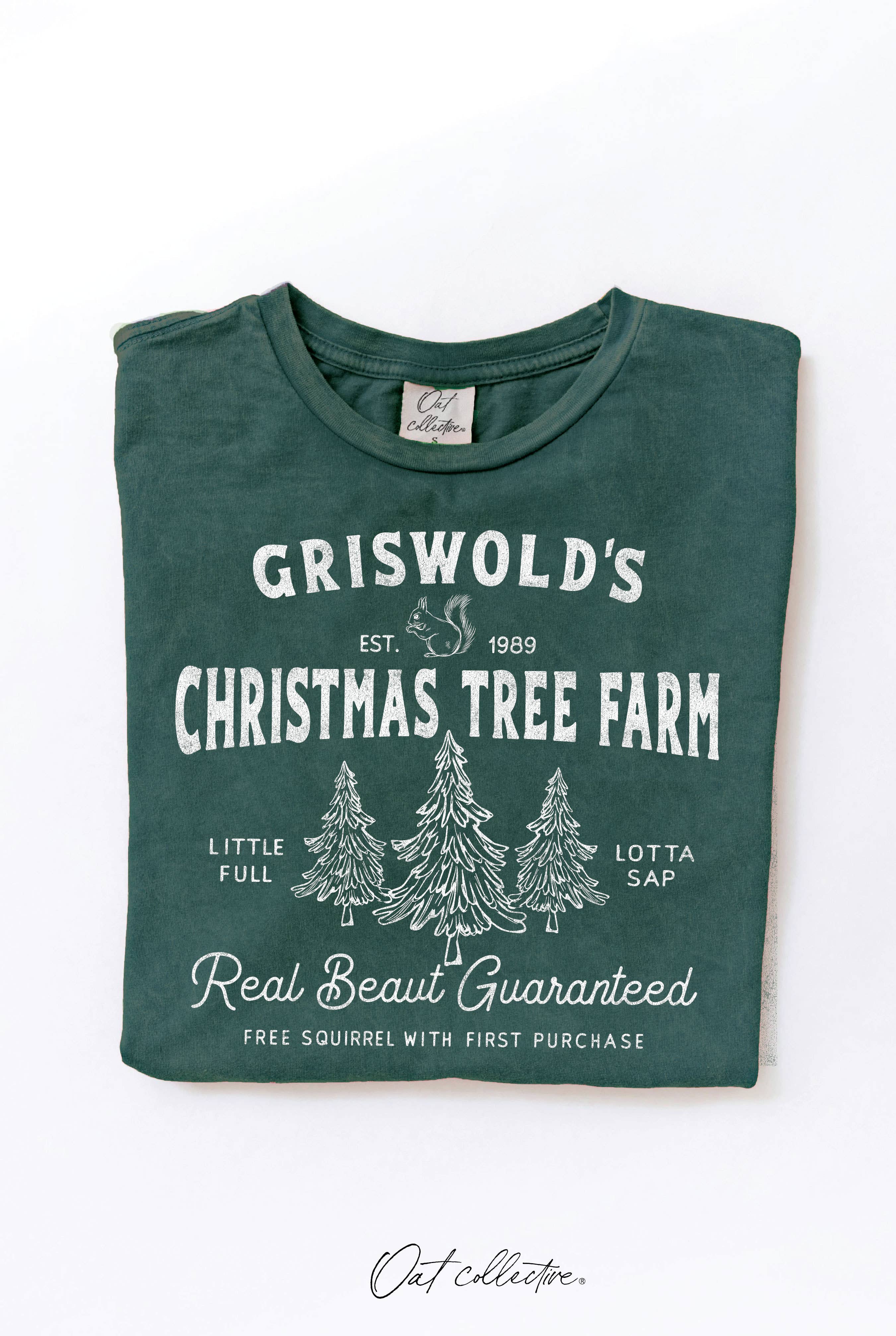 GRISWOLD'S CHRISTMAS TREE FARM  Mineral Graphic Top