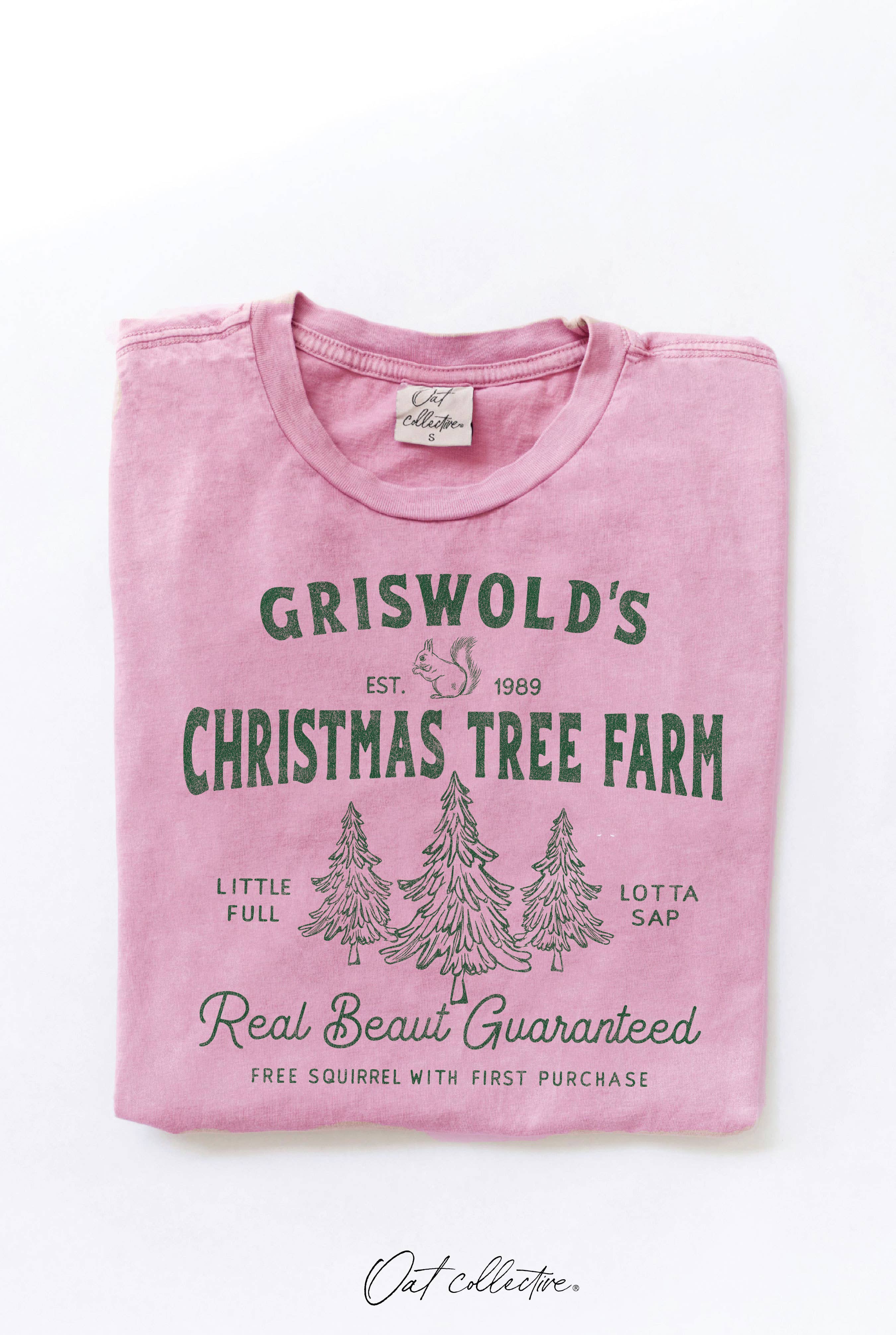 GRISWOLD'S CHRISTMAS TREE FARM  Mineral Graphic Top
