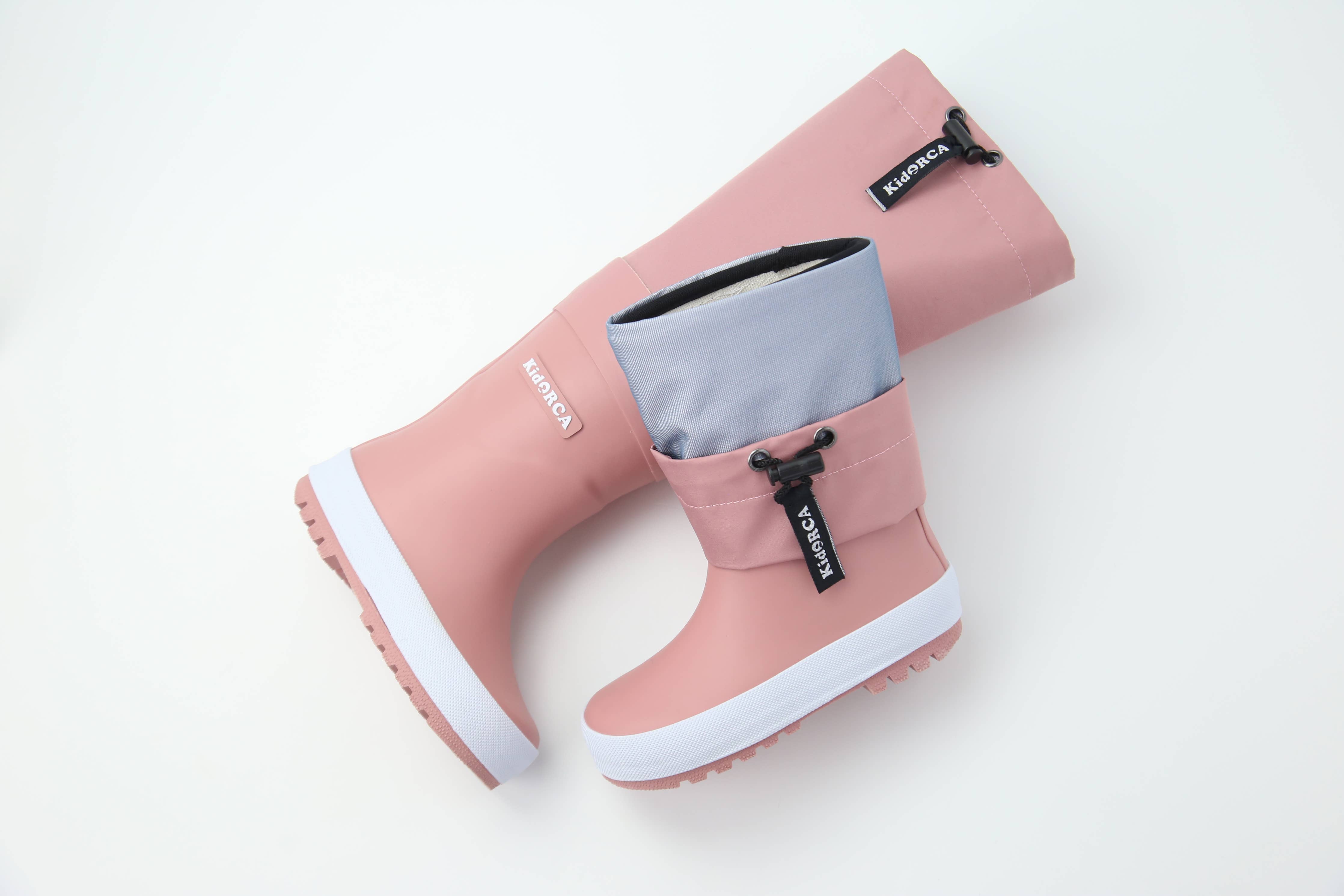 KidORCA Kids Rain Boots with Above Knee Waders