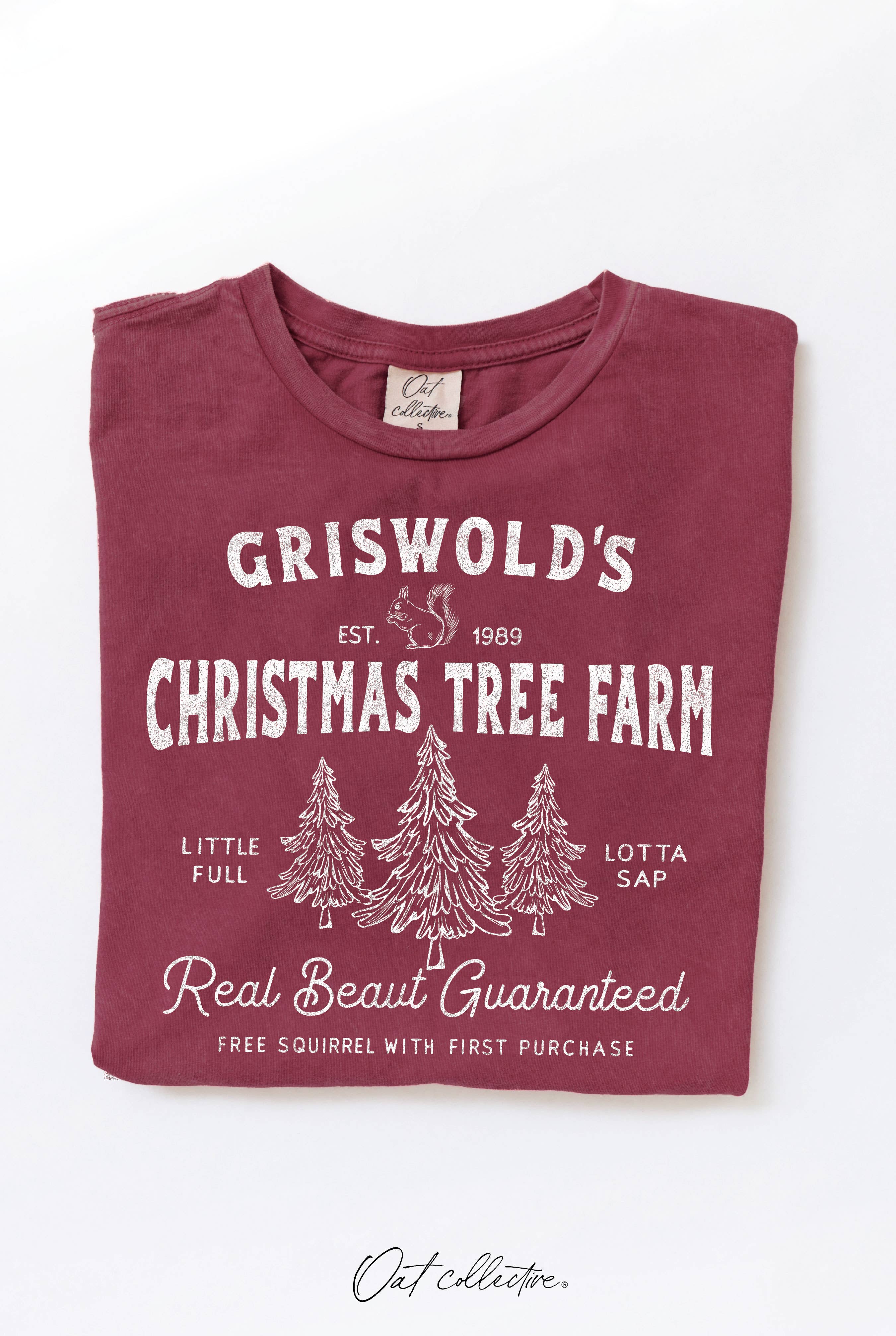 GRISWOLD'S CHRISTMAS TREE FARM  Mineral Graphic Top