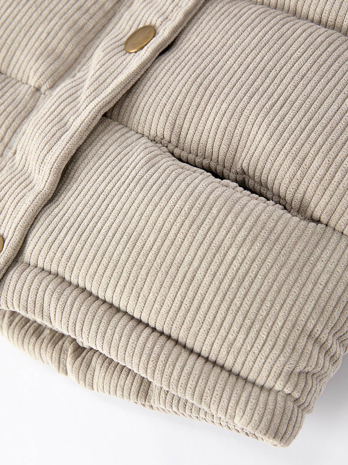 Baby Girl Stripe Down Vest – Warm & Stylish