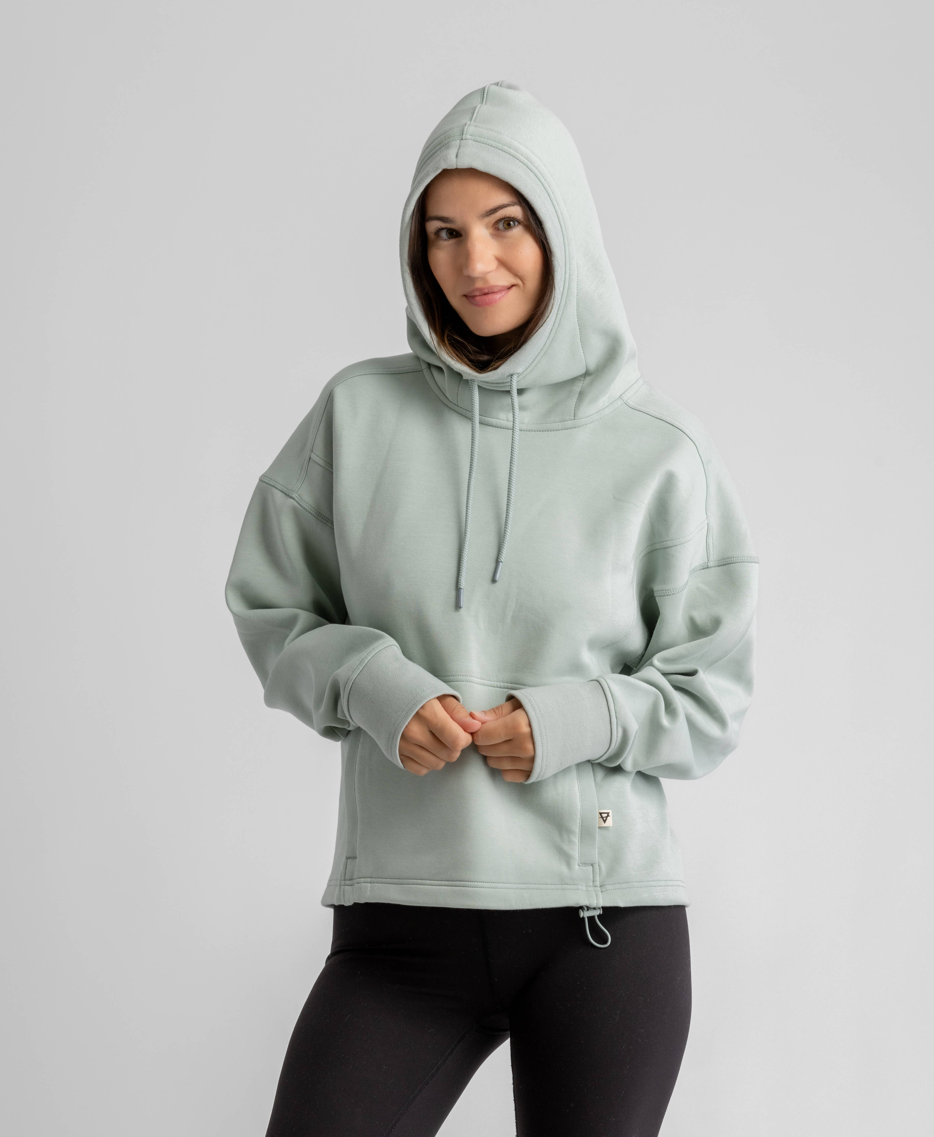 Women's Isla Double Jersey Hooded Pullover