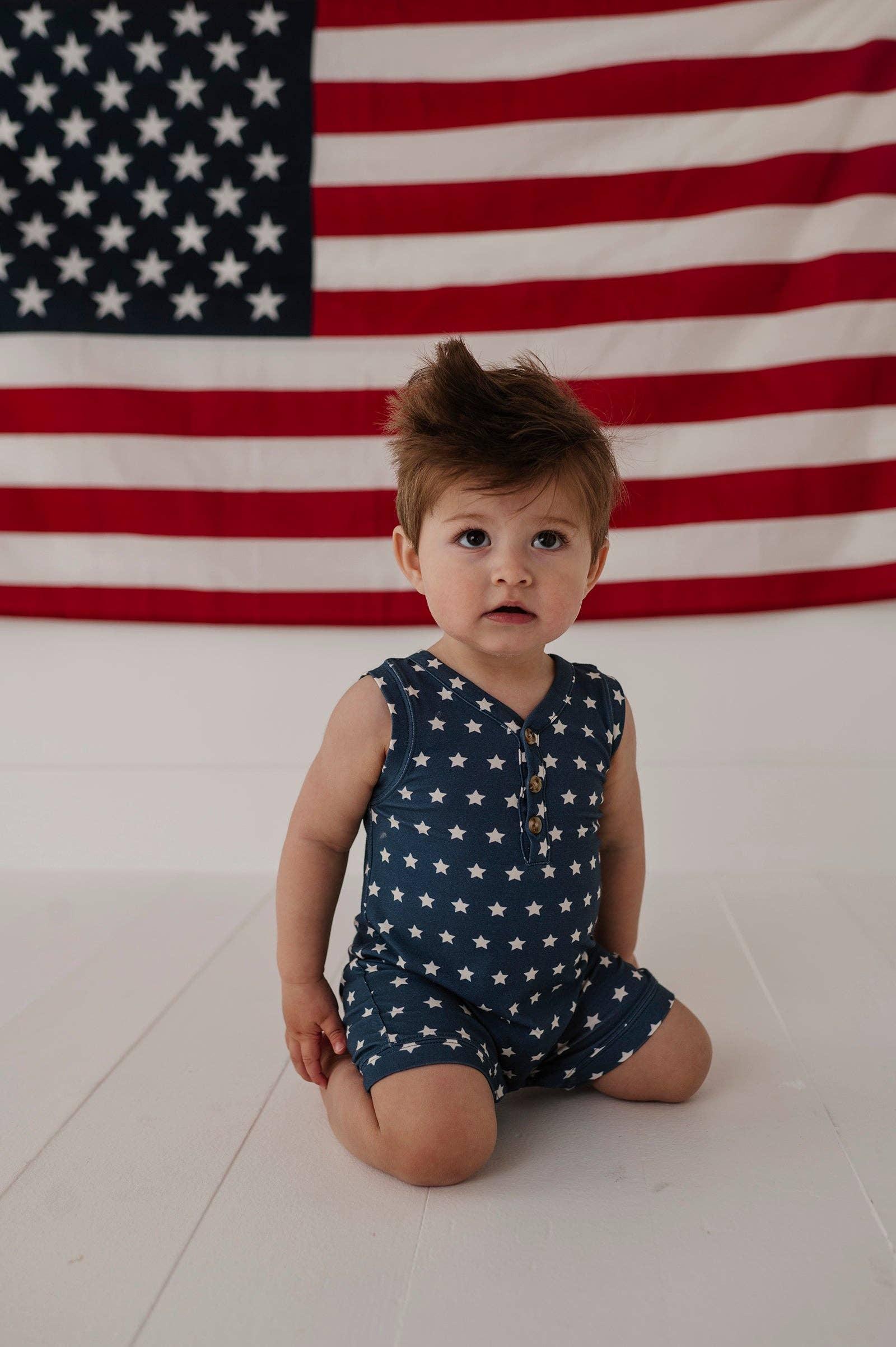 Babysprouts Boy's Sleeveless Romper