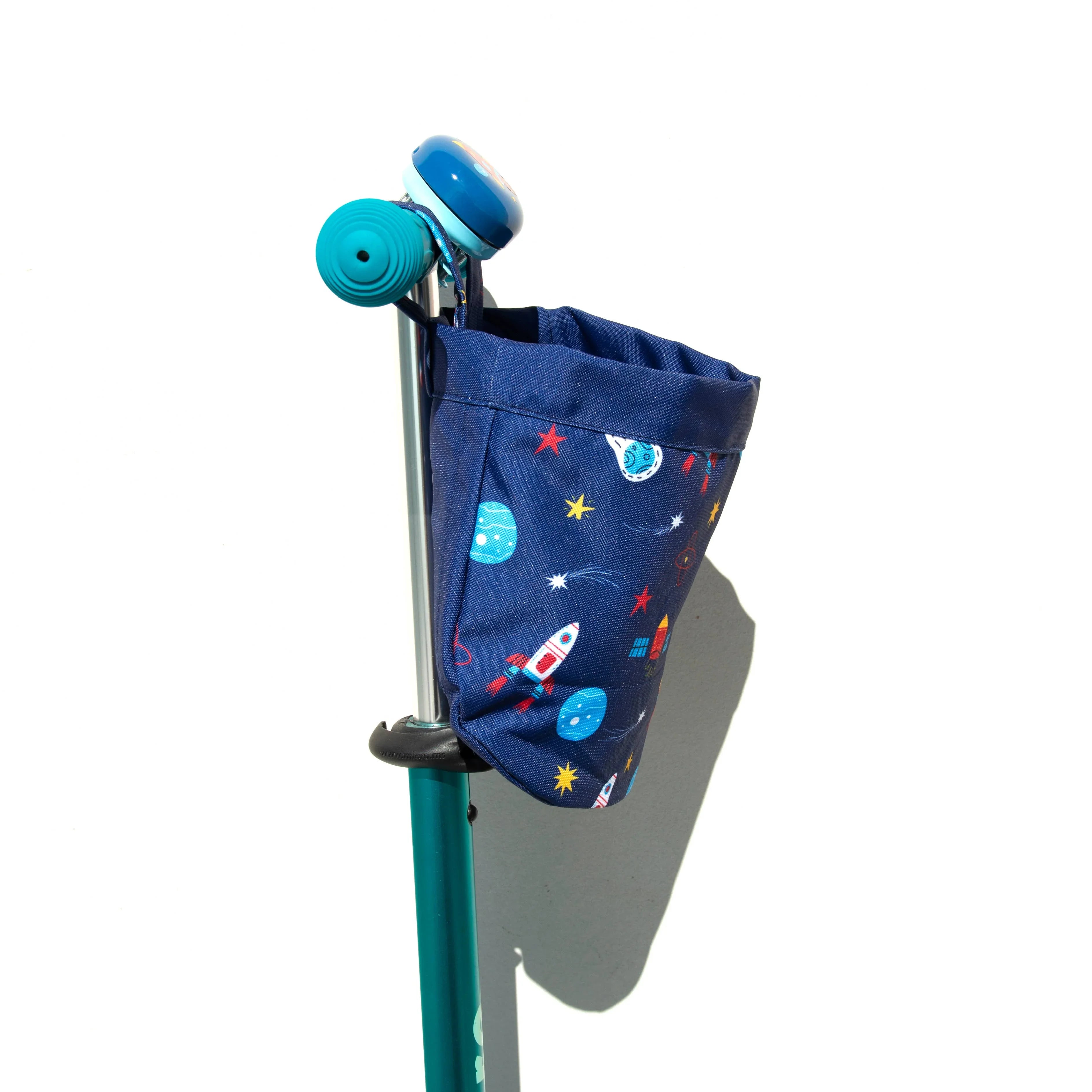 Rocketship Bike & Scooter Front Canvas Basket