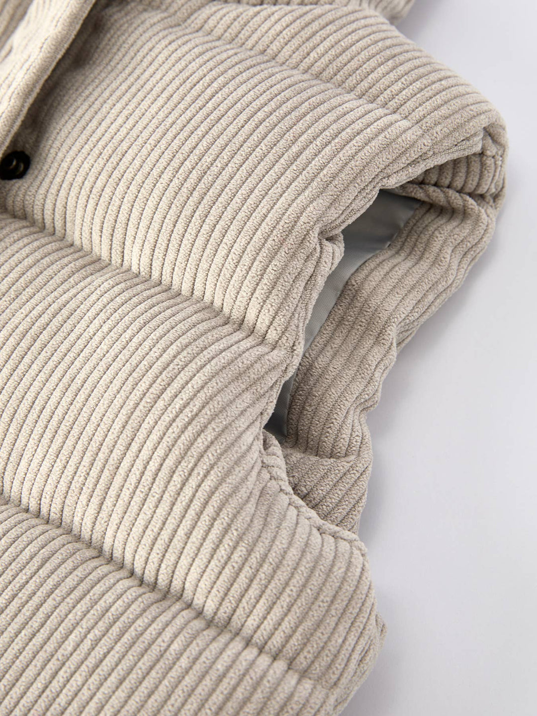 Baby Girl Stripe Down Vest – Warm &amp; Stylish