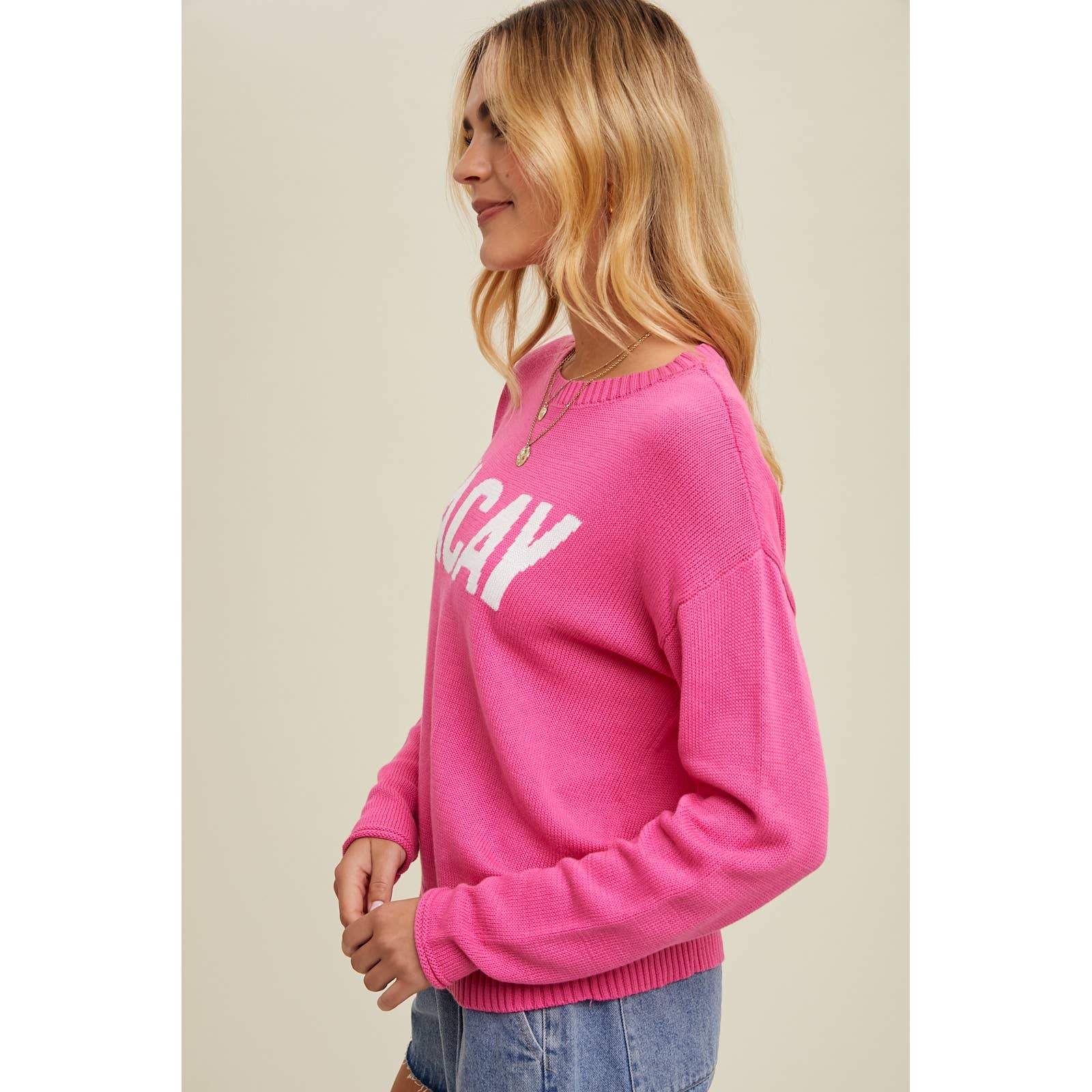 VACAY LIGHTWEIGHT SWEATER / WL24-9274