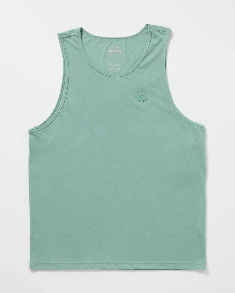 Mint green RVCA tank top for coastal outdoor adventures and everyday PNW style